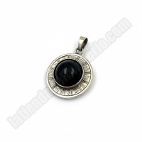Amuleto Tetragramatón con Obsidiana
